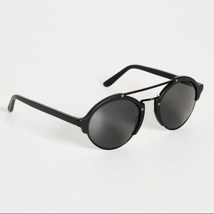 Illesteva Milan II Sunglasses - Matte Black